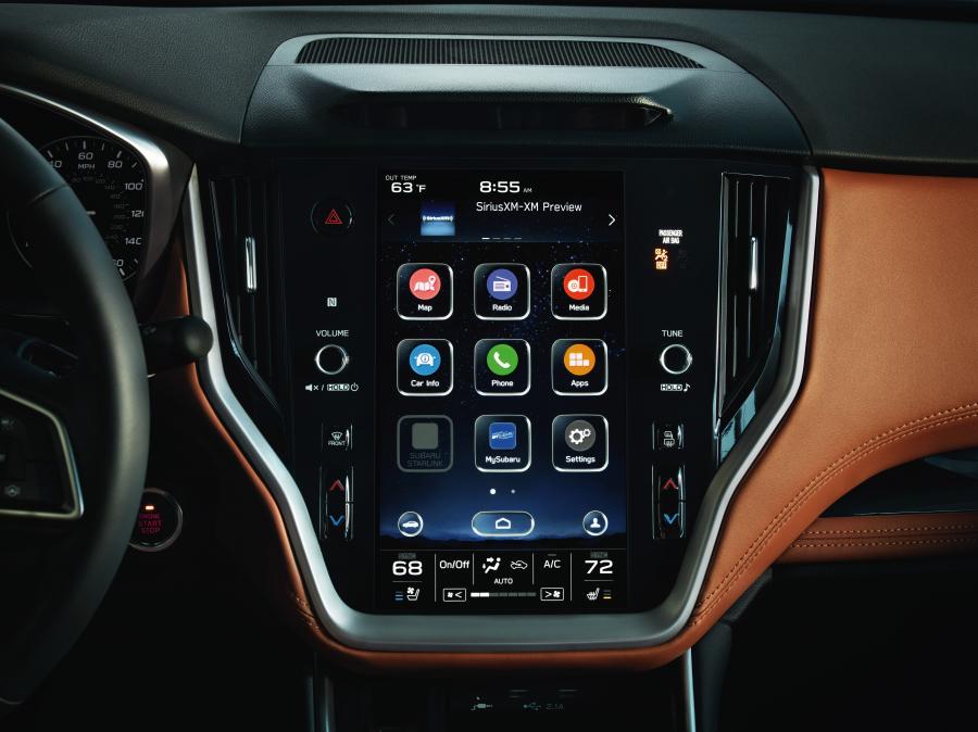 Детали интерьера Subaru Legacy 2019 года  (NA) (фото 6 из 13)